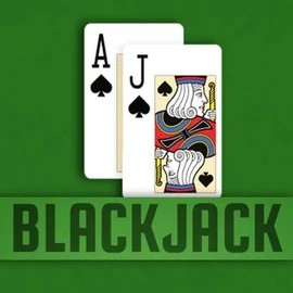 Blackjack (Relax Gaming) slot logo by Relax Gaming at Duffspin Casino