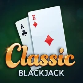 Classic Blackjack slot icon by Red Tiger Gaming, available at Duffspin Casino