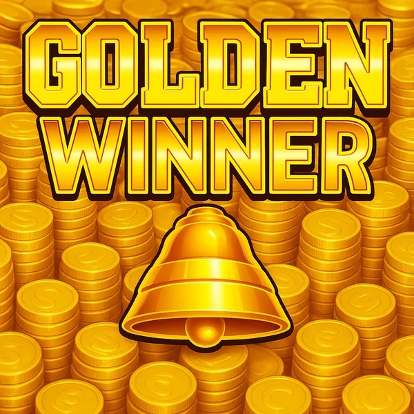 Official Slots logo: Golden Winner by Inspired Gaming at Duffspin Casino